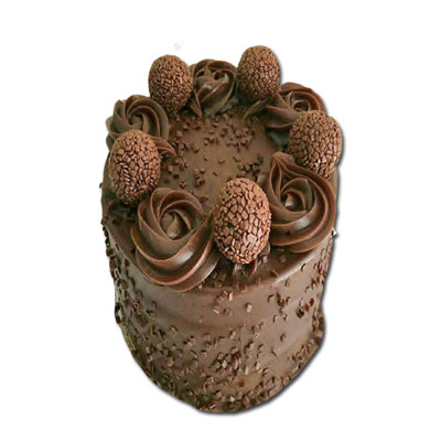 "Round shape Ferro Rocher Chocolate cake - 1kg - Click here to View more details about this Product